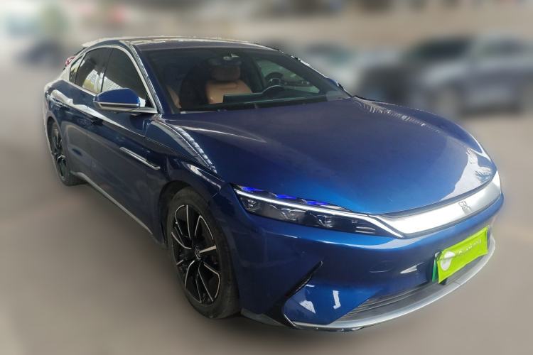 Used BYD Han 2020 EV Four-Wheel Drive High-Performance Flagship Model Front Right 45 Deg