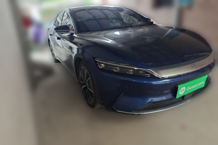 Used BYD Han 2020 EV Four-Wheel Drive High-Performance Flagship Model Front Right 45 Deg