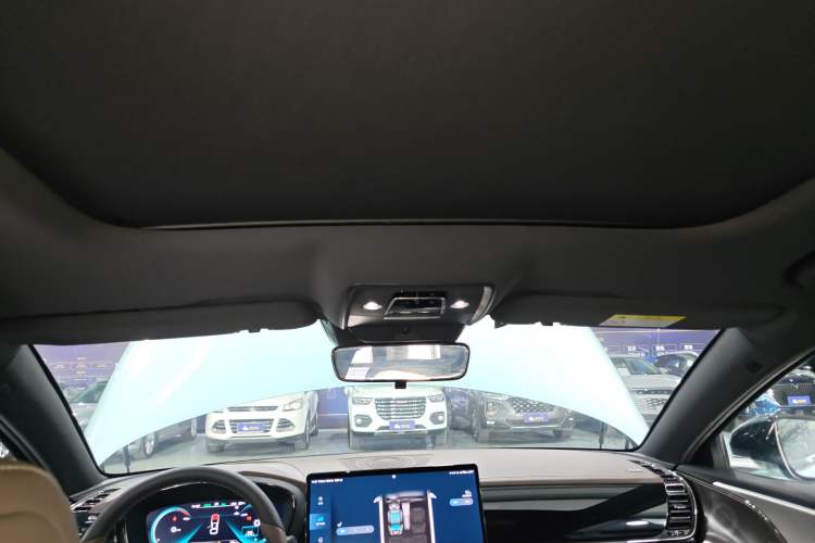 Used BYD Han 2020 DM Four-Wheel Drive Performance Edition Luxury Model Headliner