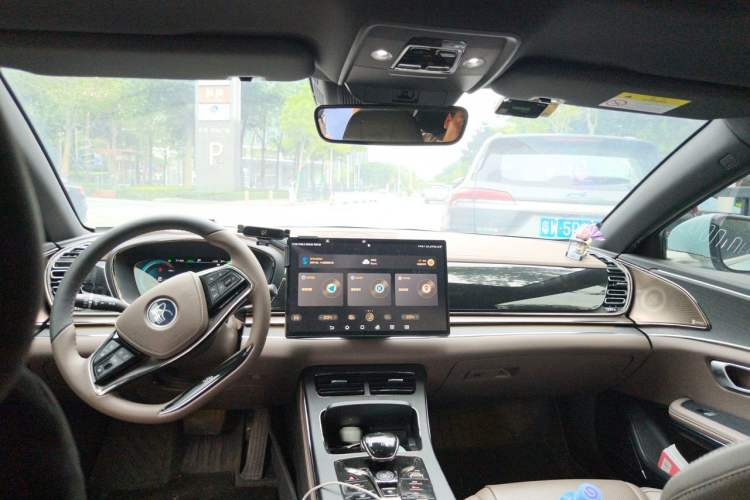Used BYD Han 2020 DM Four-Wheel Drive Performance Edition Prestige Model Headliner