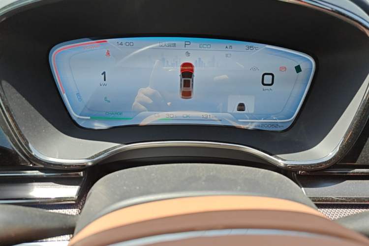 Used BYD Han 2020 EV Four-Wheel Drive High-Performance Flagship Model Instrument Cluster