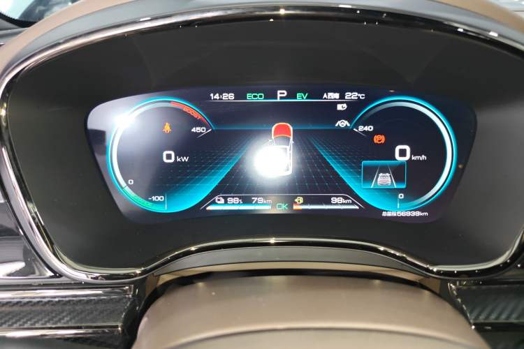 Used BYD Han 2020 DM Four-Wheel Drive Performance Edition Luxury Model Instrument Cluster