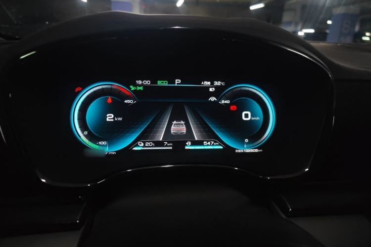 Used BYD Han 2020 DM Four-Wheel Drive Performance Edition Luxury Model Instrument Cluster
