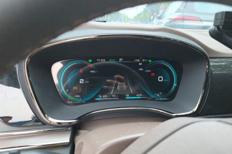 Used BYD Han 2020 DM Four-Wheel Drive Performance Edition Prestige Model Instrument Cluster