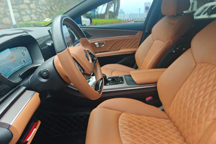 Used BYD Han 2020 EV Four-Wheel Drive High-Performance Flagship Model Left Front Seat