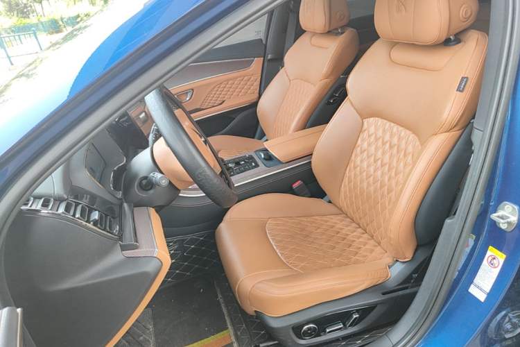 Used BYD Han 2020 EV Four-Wheel Drive High-Performance Flagship Model Left Front Seat