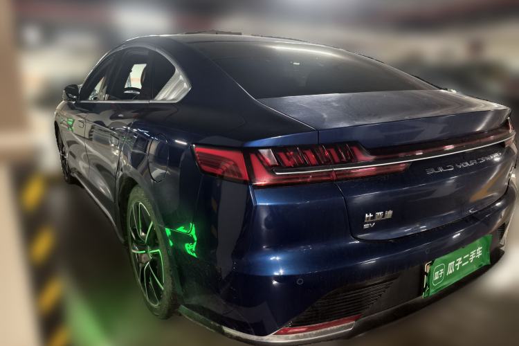 Used BYD Han 2020 EV Four-Wheel Drive High-Performance Flagship Model Rear Left 45 Deg