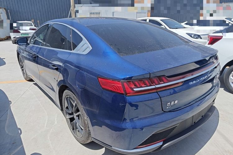 Used BYD Han 2020 EV Four-Wheel Drive High-Performance Flagship Model Rear Left 45 Deg