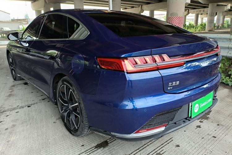 Used BYD Han 2020 EV Four-Wheel Drive High-Performance Flagship Model Rear Left 45 Deg