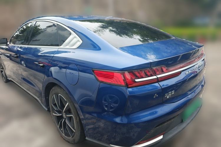 Used BYD Han 2020 EV Four-Wheel Drive High-Performance Flagship Model Rear Left 45 Deg