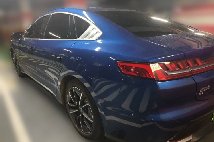 Used BYD Han 2020 EV Four-Wheel Drive High-Performance Flagship Model Rear Left 45 Deg