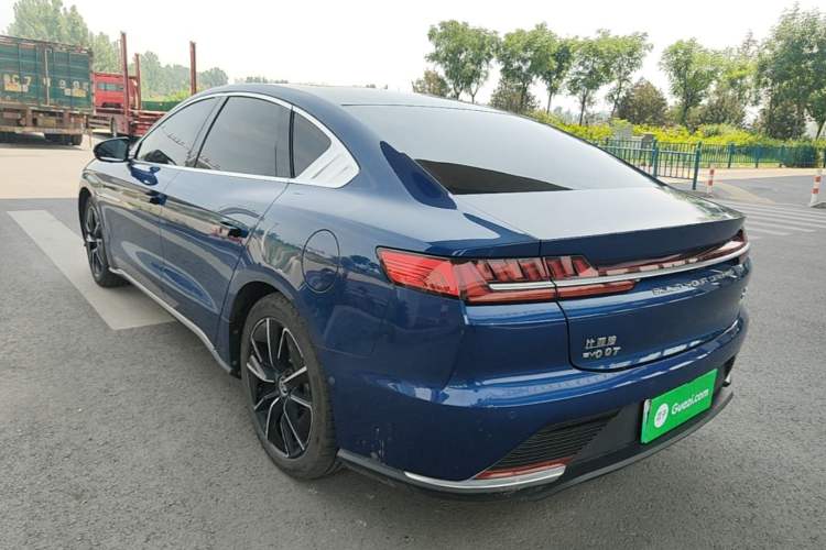 Used BYD Han 2020 EV Four-Wheel Drive High-Performance Flagship Model Rear Left 45 Deg