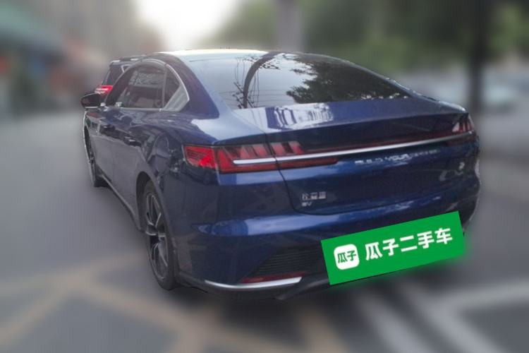 Used BYD Han 2020 EV Four-Wheel Drive High-Performance Flagship Model Rear Left 45 Deg