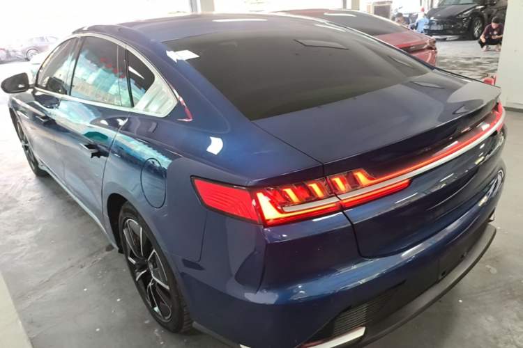 Used BYD Han 2020 EV Four-Wheel Drive High-Performance Flagship Model Rear Left 45 Deg