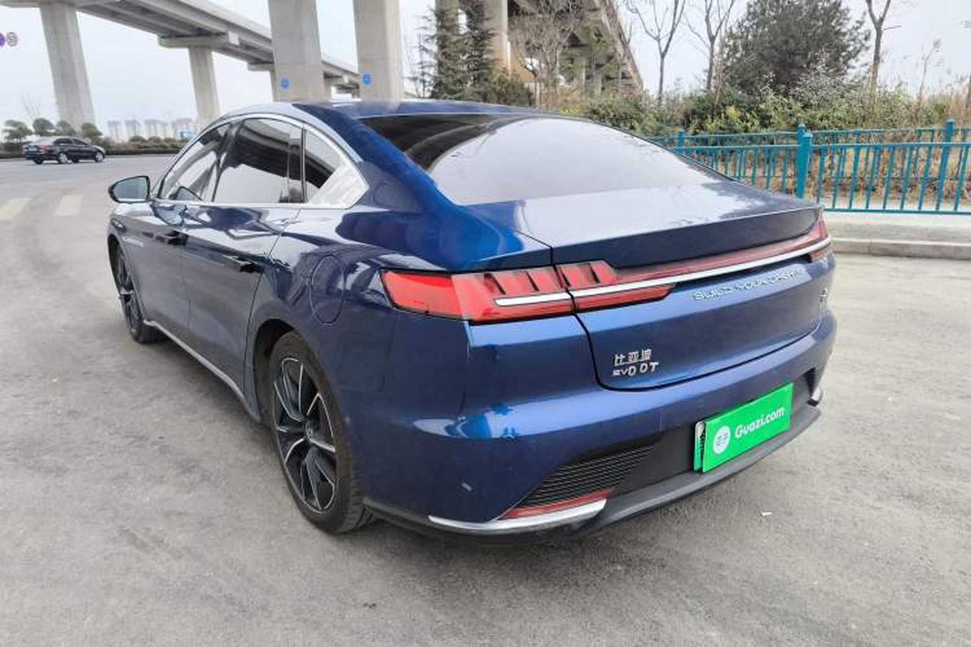 Used BYD Han 2020 EV Four-Wheel Drive High-Performance Flagship Model Rear Left 45 Deg