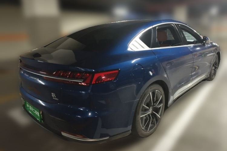 Used BYD Han 2020 EV Four-Wheel Drive High-Performance Flagship Model Rear Right 45 Deg