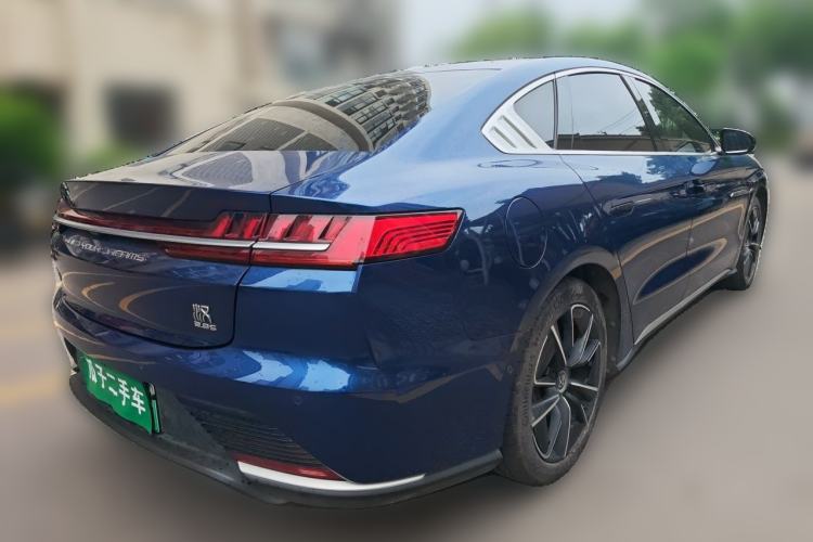 Used BYD Han 2020 EV Four-Wheel Drive High-Performance Flagship Model Rear Right 45 Deg