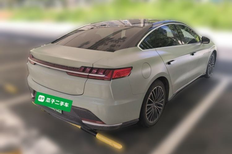 Used BYD Han 2020 EV Long-Range Luxury Model Rear Right 45 Deg