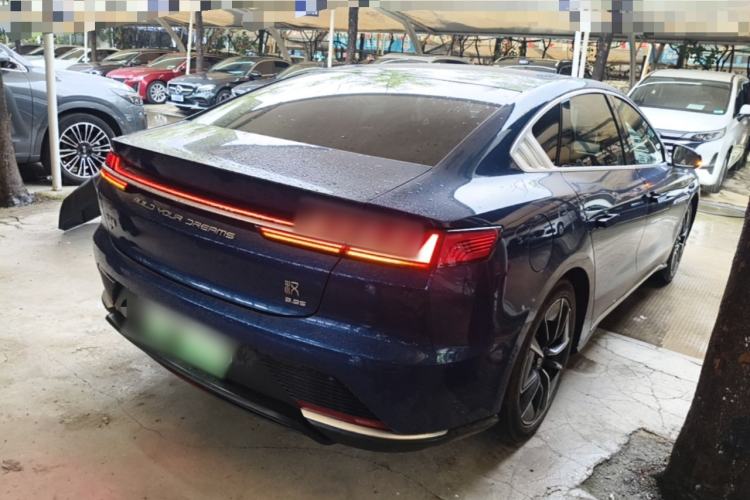 Used BYD Han 2020 EV Four-Wheel Drive High-Performance Flagship Model Rear Right 45 Deg