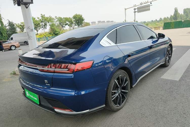 Used BYD Han 2020 EV Four-Wheel Drive High-Performance Flagship Model Rear Right 45 Deg