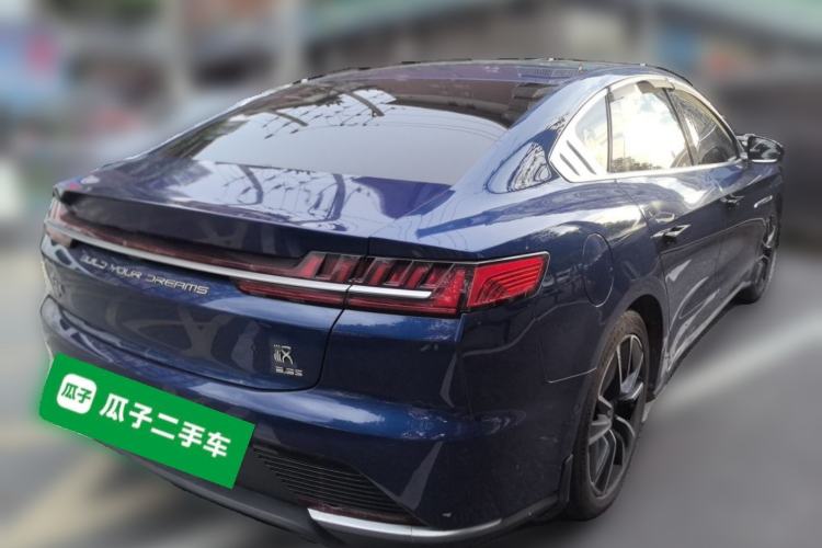 Used BYD Han 2020 EV Four-Wheel Drive High-Performance Flagship Model Rear Right 45 Deg