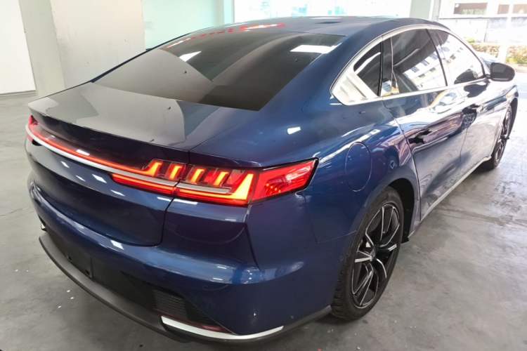 Used BYD Han 2020 EV Four-Wheel Drive High-Performance Flagship Model Rear Right 45 Deg