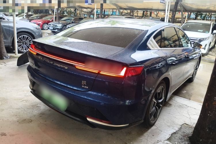Used BYD Han 2020 EV Four-Wheel Drive High-Performance Flagship Model Rear Right 45 Deg