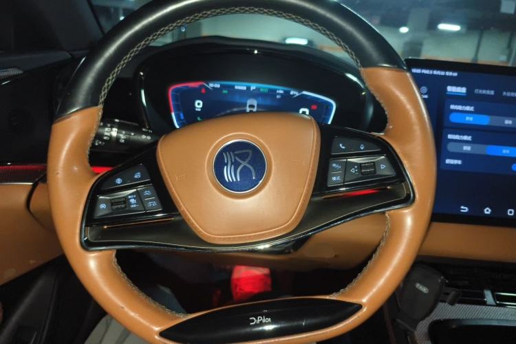 Used BYD Han 2020 EV Four-Wheel Drive High-Performance Flagship Model Steering Wheel