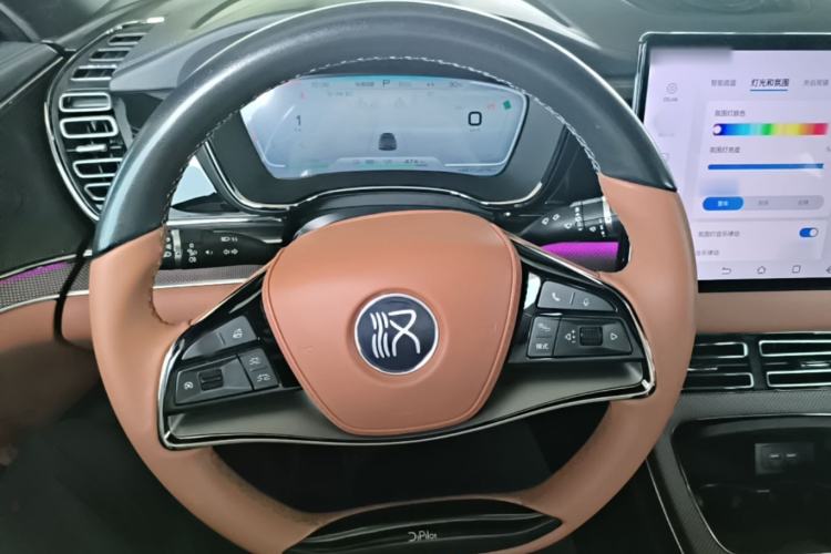 Used BYD Han 2020 EV Four-Wheel Drive High-Performance Flagship Model Steering Wheel