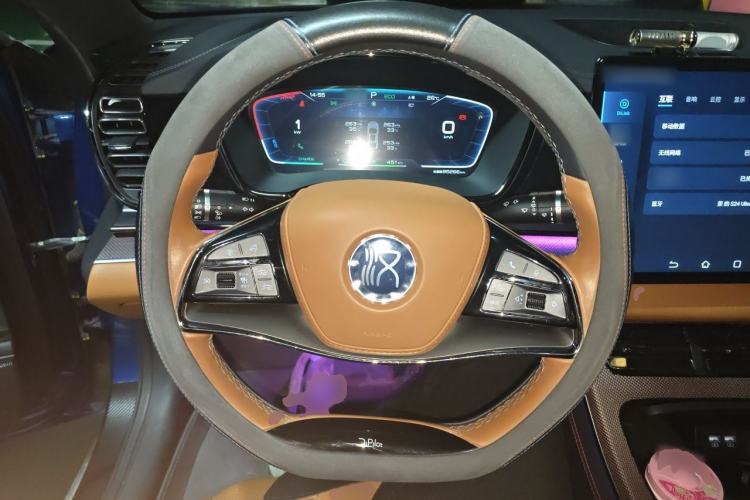Used BYD Han 2020 EV Four-Wheel Drive High-Performance Flagship Model Steering Wheel