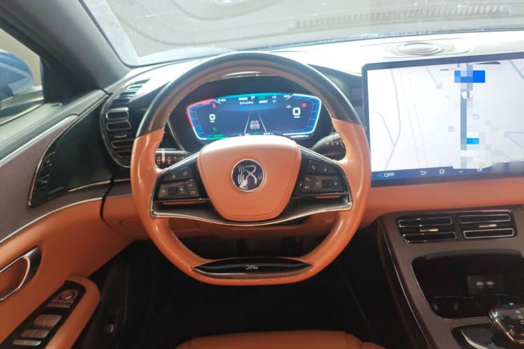 Used BYD Han 2020 EV Four-Wheel Drive High-Performance Flagship Model Steering Wheel
