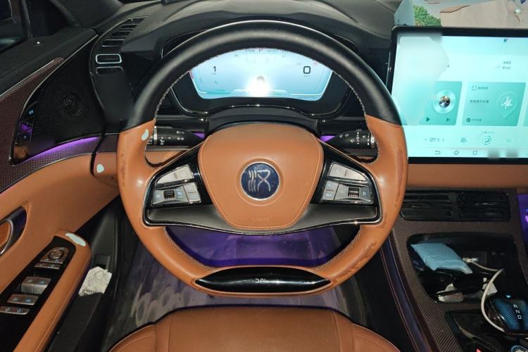 Used BYD Han 2020 EV Four-Wheel Drive High-Performance Flagship Model Steering Wheel