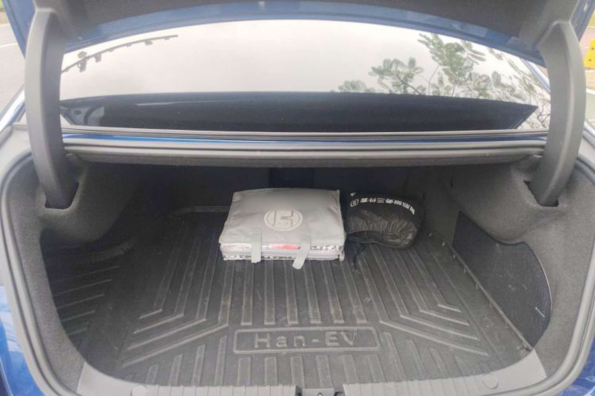 Used BYD Han 2020 EV Four-Wheel Drive High-Performance Flagship Model Trunk