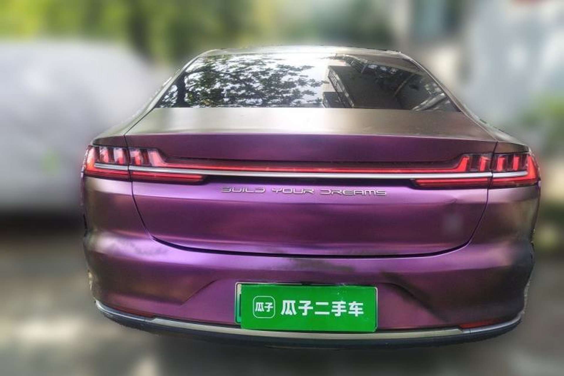 Used BYD Han 2020 DM Four-Wheel Drive Performance Edition Prestige Model Rear