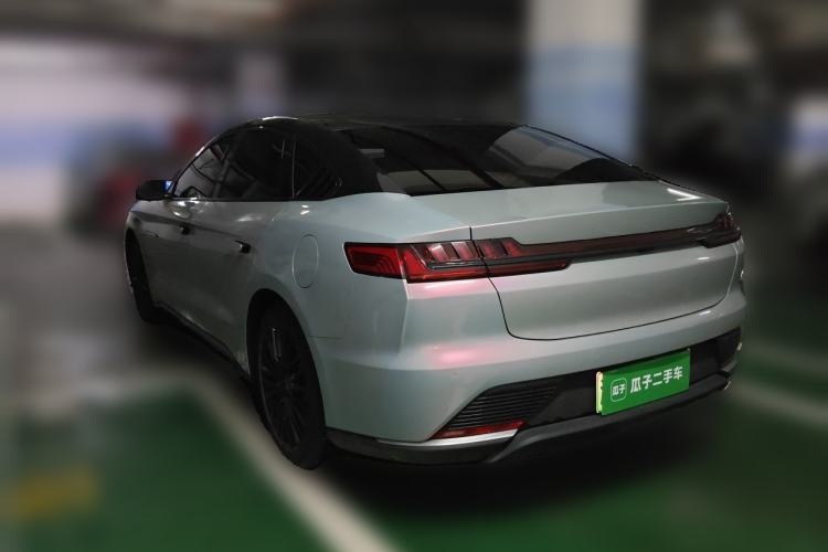 Used BYD Han 2020 EV Long-Range Luxury Model Rear Left 45 Deg