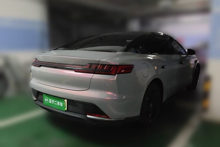 Used BYD Han 2020 EV Long-Range Luxury Model Rear Right 45 Deg
