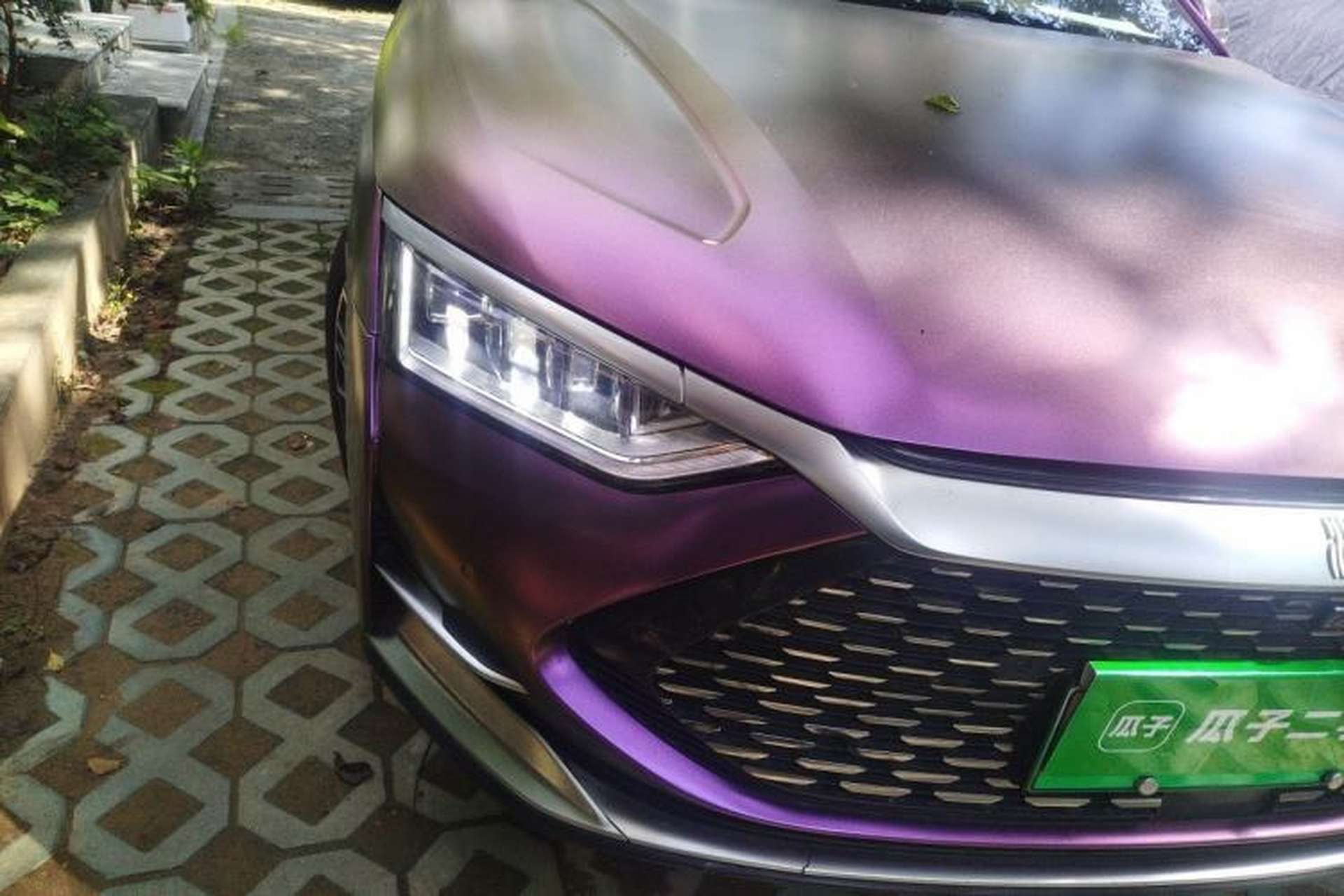 Used BYD Han 2020 DM Four-Wheel Drive Performance Edition Prestige Model Right Front Headlight