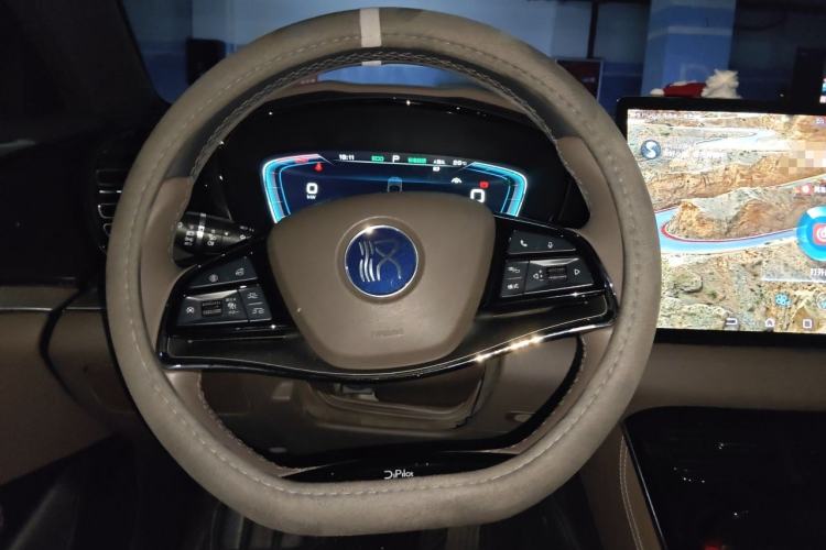 Used BYD Han 2020 EV Long-Range Luxury Model Steering Wheel