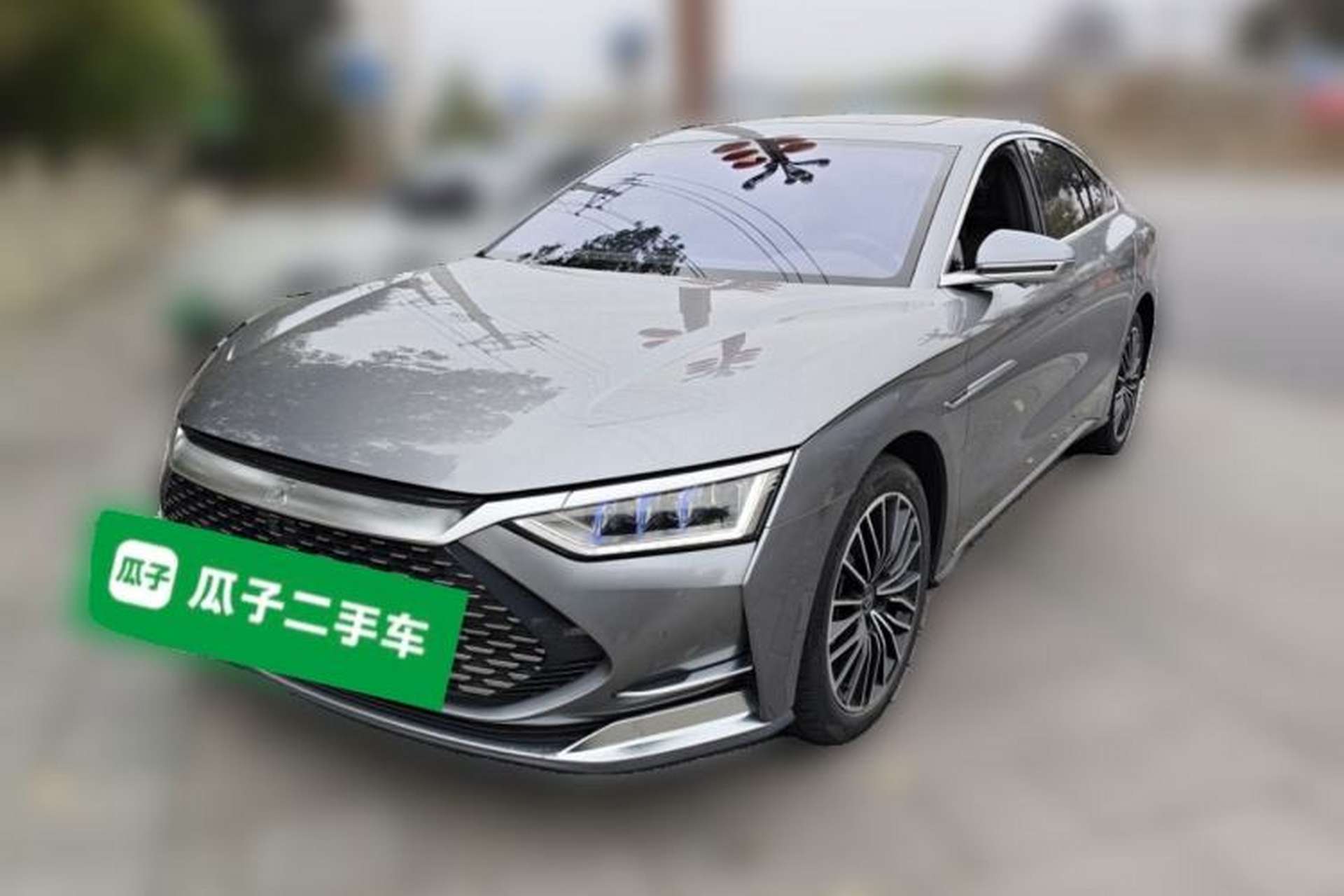 Used BYD Han 2020 DM Four-Wheel Drive Performance Edition Luxury Model Front Left 45 Deg