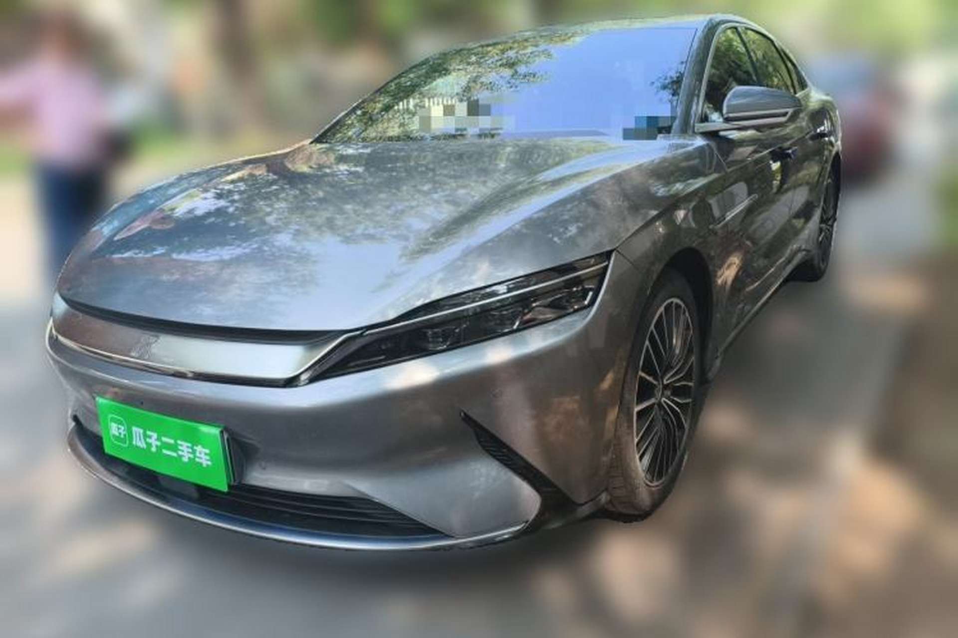 Used BYD Han 2020 EV Long-Range Luxury Model Front Left 45 Deg