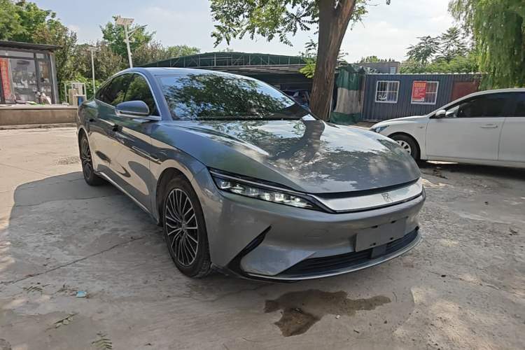 Used BYD Han 2020 EV Long-Range Luxury Model Front Right 45 Deg