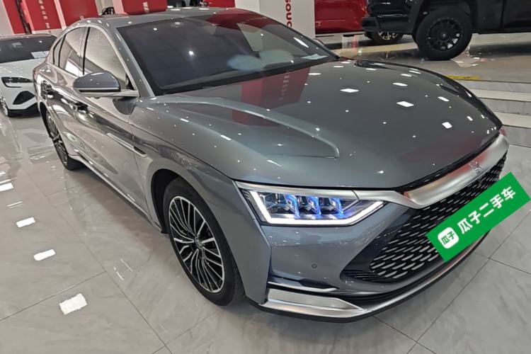 Used BYD Han 2020 DM Four-Wheel Drive Performance Edition Prestige Model Front Right 45 Deg