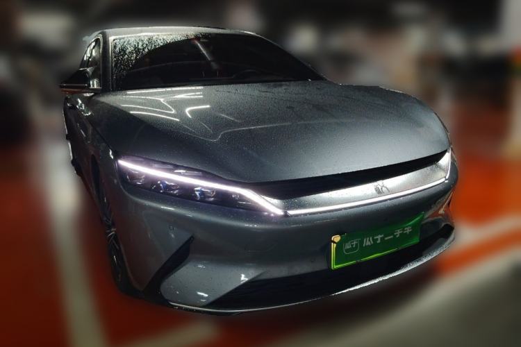 Used BYD Han 2020 EV Long-Range Luxury Model Front Right 45 Deg