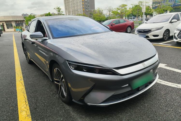 Used BYD Han 2020 EV Long-Range Deluxe Model Front Right 45 Deg