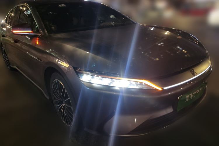 Used BYD Han 2020 EV Long-Range Luxury Model Front Right 45 Deg
