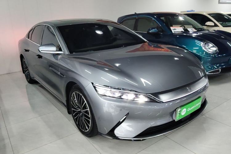 Used BYD Han 2020 EV Long-Range Luxury Model Front Right 45 Deg