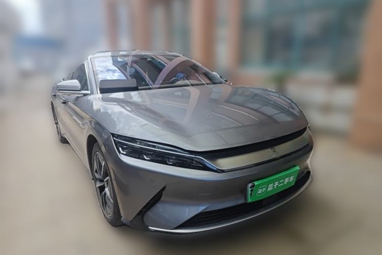 Used BYD Han 2020 EV Four-Wheel Drive High-Performance Flagship Model Front Right 45 Deg