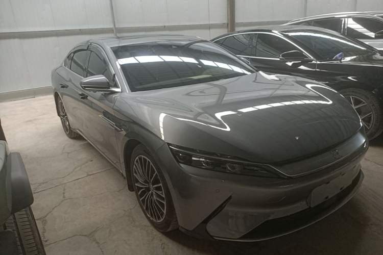 Used BYD Han 2020 EV Long-Range Luxury Model Front Right 45 Deg
