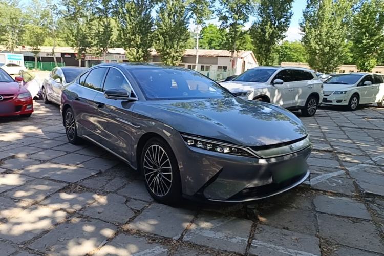 Used BYD Han 2020 EV Long-Range Luxury Model Front Right 45 Deg