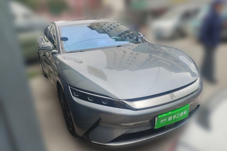 Used BYD Han 2020 EV Long-Range Luxury Model Front Right 45 Deg